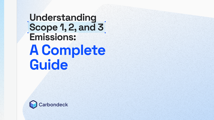 Understanding Scope 1, 2, and 3 Emissions: A Complete Guide